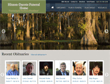 Tablet Screenshot of hixson-ducote.com